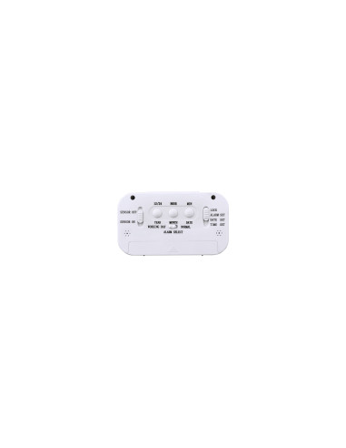 Hama RC 660 Reloj despertador digital Blanco