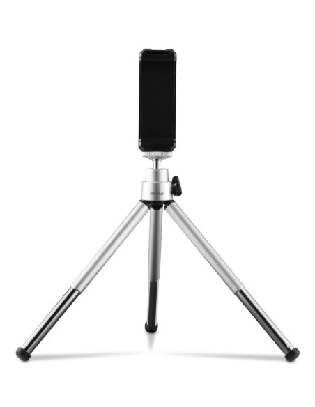 Hama Fancy 2in1 tripode Smartphone/Cámara digital 3 pata(s) Plata