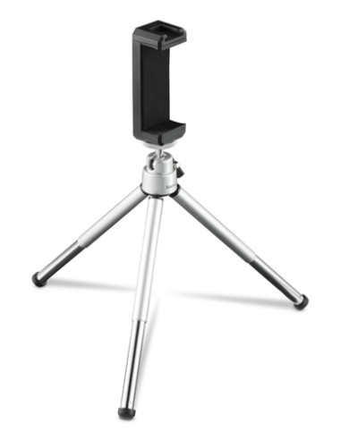 Hama Fancy 2in1 tripode Smartphone/Cámara digital 3 pata(s) Plata