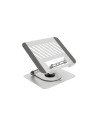 TooQ Soporte Elevador con rotación 360° y ajustable, para dispositivos de 11???-17???, Color Plata