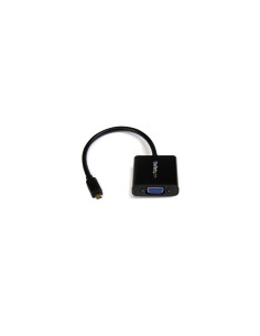 StarTech.com Adaptador Conversor Micro HDMI a VGA para Smartphones / Ultrabooks / Tabletas - 1920x1080 Negro