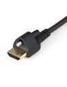 StarTech.com cable HDMI 2 m HDMI tipo A (Estándar) Negro