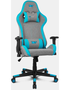 Silla Gaming Drift DR90 Azul Gris.