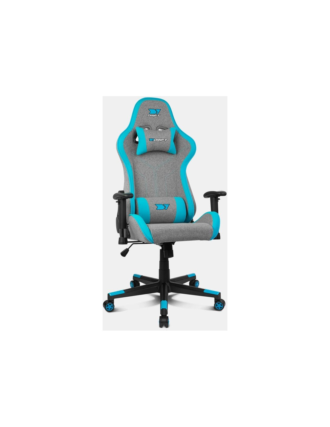 Silla Gaming Drift DR90 Azul Gris.
