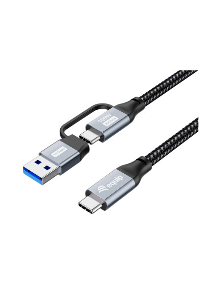 Equip 128431 cable USB USB 3.2 Gen 2x2 1 m USB A/USB C USB C Negro