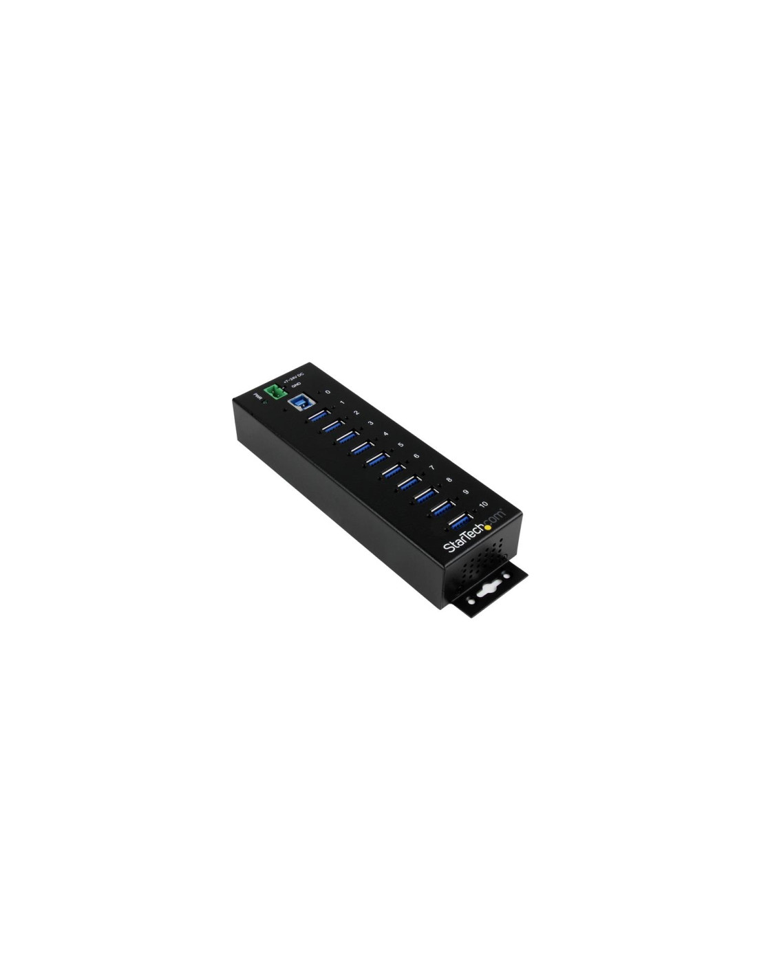 StarTech.com ST1030USBM hub de interfaz USB 3.2 Gen 1 (3.1 Gen 1) Type-B 5000 Mbit/s Negro