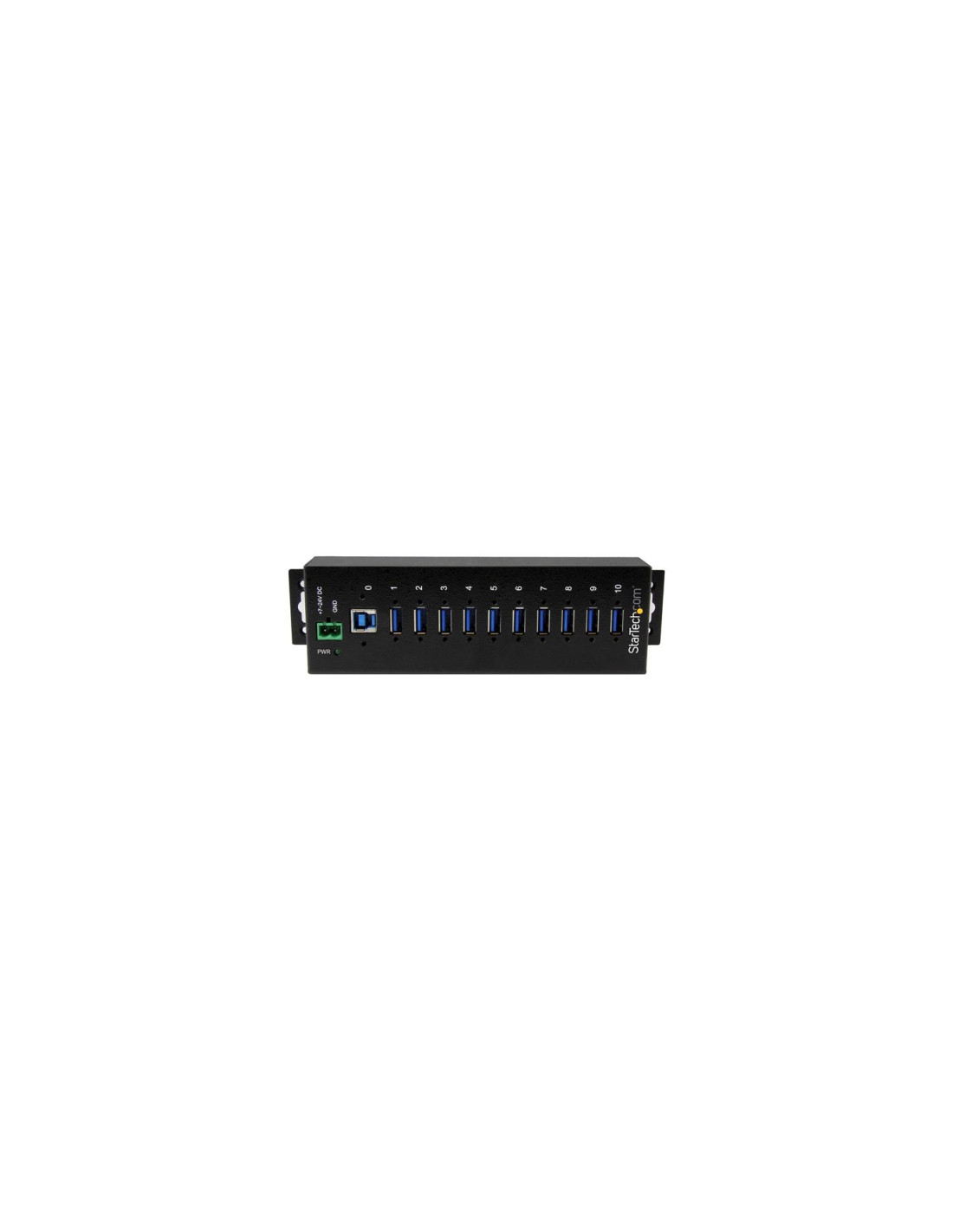 StarTech.com ST1030USBM hub de interfaz USB 3.2 Gen 1 (3.1 Gen 1) Type-B 5000 Mbit/s Negro