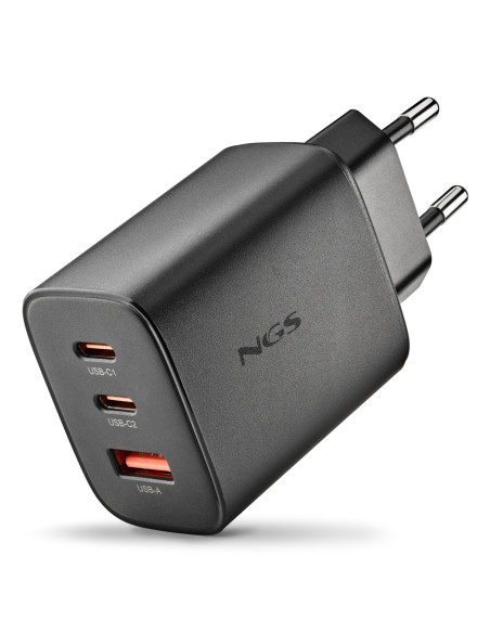NGS ERA 65W BLACK Universal Negro Corriente alterna Carga rápida