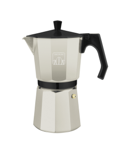 Cafetera Italiana Cumbia Mokclassic 900 Beige