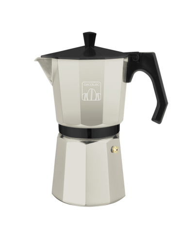 Cafetera Italiana Cumbia Mokclassic 900 Beige
