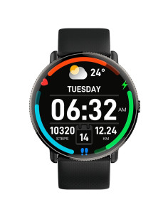 Smartwatch Amoled Negro: Llamadas, Salud, Deporte. 2