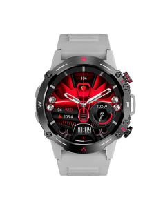 SMARTWATCH COOL ADVENTURE SILICONA GRIS PANTALLA AMOLED (LLAMADAS, SALUD,...)