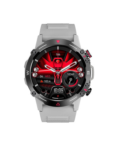 SMARTWATCH COOL ADVENTURE SILICONA GRIS PANTALLA AMOLED (LLAMADAS, SALUD,...)