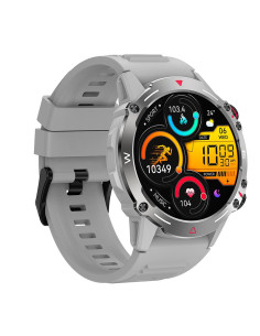 SMARTWATCH COOL ADVENTURE SILICONA GRIS PANTALLA AMOLED (LLAMADAS, SALUD,...) 2