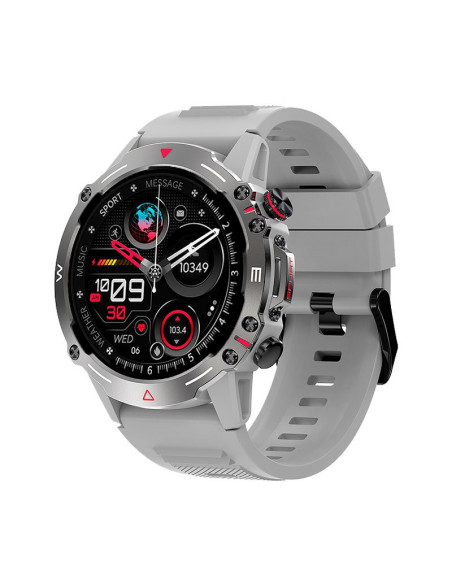 SMARTWATCH COOL ADVENTURE SILICONA GRIS PANTALLA AMOLED (LLAMADAS, SALUD,...)