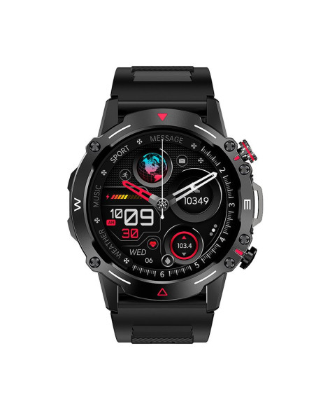 SMARTWATCH COOL ADVENTURE SILICONA NEGRO PANTALLA AMOLED (LLAMADAS, SALUD,...)