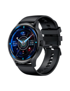 SMARTWATCH COOL IRIS SILICONA NEGRO (AMOLED, LLAMADAS, SALUD, DEPORTE)