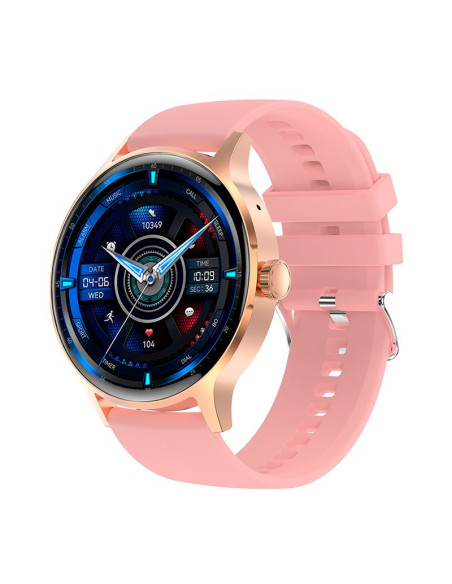SMARTWATCH COOL IRIS SILICONA ROSA (AMOLED, LLAMADAS, SALUD, DEPORTE)