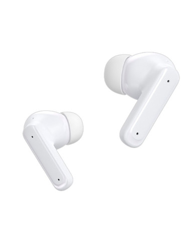 AURICULARES STEREO BLUETOOTH EARBUDS LCD COOL AMBIENT BLANCO