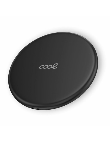 BASE INALAMBRICA CARGADOR SMARTPHONES QI UNIVERSAL COOL NEGRO