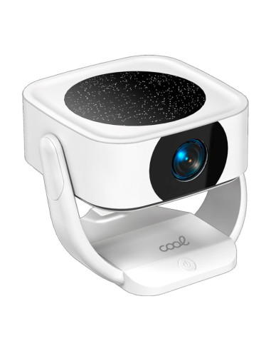 PROYECTOR COMPACTO 3500 LÚMENES COOL ONIX ALTAVOZ INTEGRADO + HDMI-USB + WIFI MIRROR BLANCO