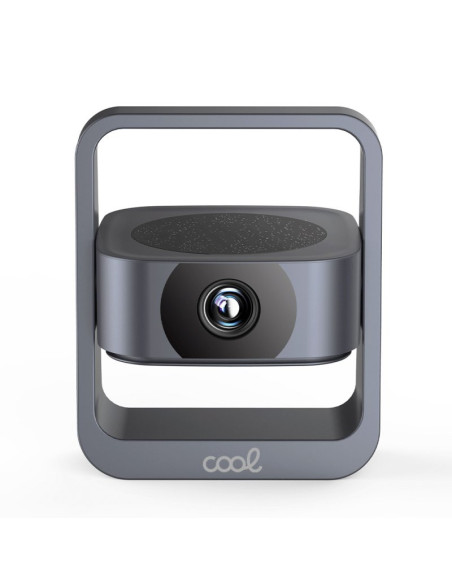 PROYECTOR COMPACTO 3500 LÚMENES COOL ONIX ALTAVOZ INTEGRADO + HDMI-USB + WIFI MIRROR NEGRO