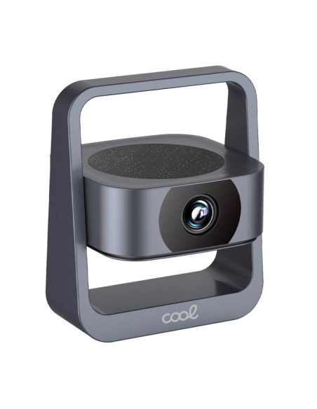 PROYECTOR COMPACTO 3500 LÚMENES COOL ONIX ALTAVOZ INTEGRADO + HDMI-USB + WIFI MIRROR NEGRO