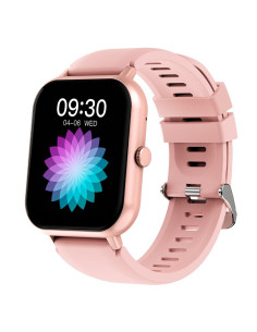 SMARTWATCH COOL FOREST SILICONA ROSA (LLAMADAS, SALUD, DEPORTE)