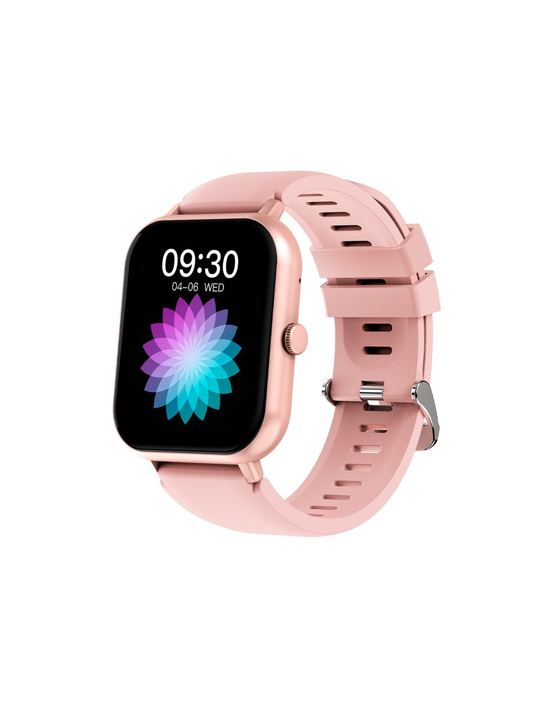 SMARTWATCH COOL FOREST SILICONA ROSA (LLAMADAS, SALUD, DEPORTE)