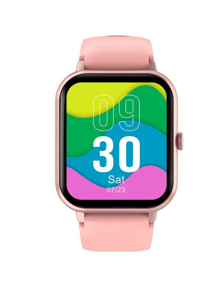 SMARTWATCH COOL FOREST SILICONA ROSA (LLAMADAS, SALUD, DEPORTE)