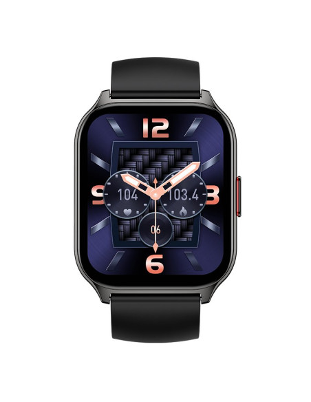 SMARTWATCH COOL NOVA SILICONA NEGRO (LLAMADAS, SALUD, DEPORTE)