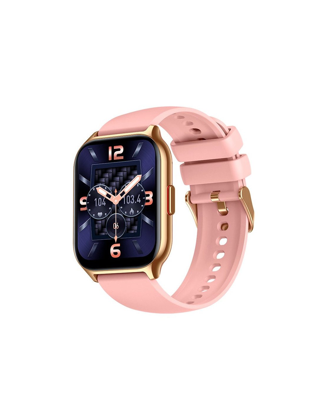 SMARTWATCH COOL NOVA SILICONA ROSA (LLAMADAS, SALUD, DEPORTE)