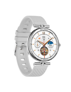 SMARTWATCH COOL MONACO PANTALLA AMOLED + 2 CORREAS (LLAMADAS SALUD) PLATEADO 2