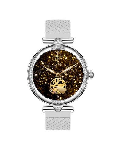 SMARTWATCH COOL MONACO PANTALLA AMOLED + 2 CORREAS (LLAMADAS SALUD) PLATEADO