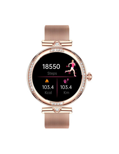 SMARTWATCH COOL MONACO ROSE GOLD PANTALLA AMOLED (LLAMADAS, SALUD)