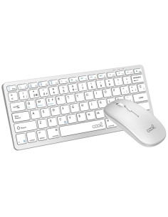 TECLADO Y RATÓN BLUETOOTH PC / TABLET COOL MOBILITY BLANCO ESPAÑOL