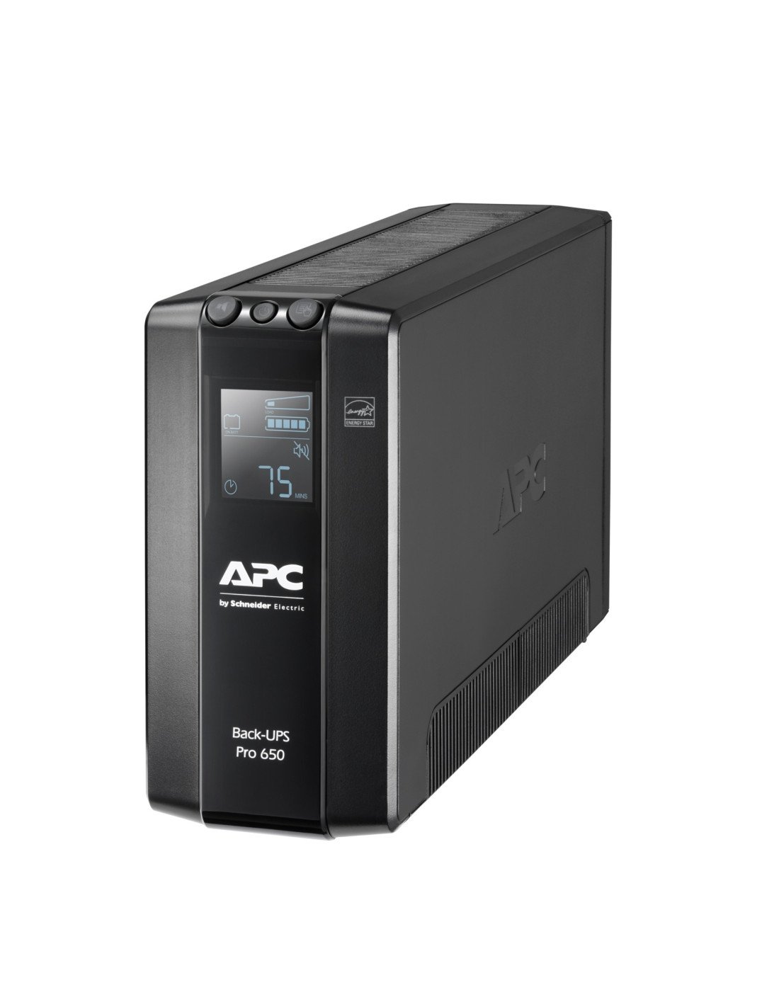Sais linea interactiva apc sistema de alimentacion interrumpida UPS 650va 390w 6 salidas AC negro BR650MI