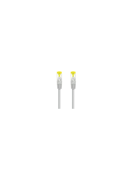 Nanocable Cable de red latiguillo RJ45 LSZH CAT.6A SFTP AWG26, Gris,