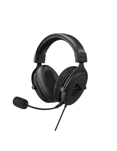 Savio NEXUS Auriculares Alámbrico Casco Juego Negro