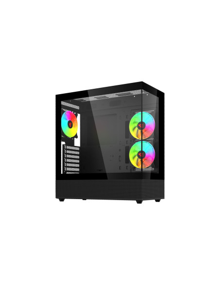 Savio SIGMA X1 carcasa de ordenador Midi Tower Negro
