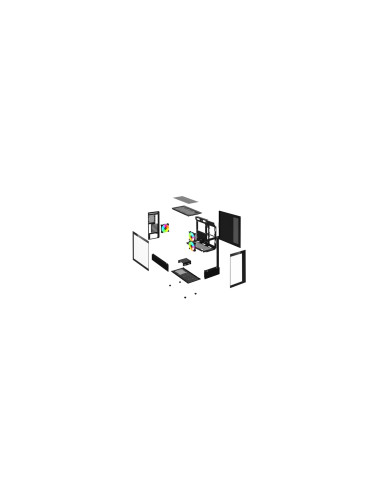 Savio SIGMA X1 carcasa de ordenador Midi Tower Negro