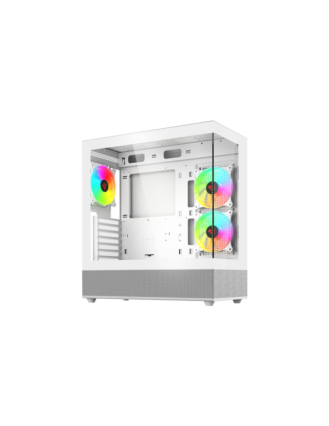 Savio SIGMA X1 WHITE carcasa de ordenador Cubo Blanco