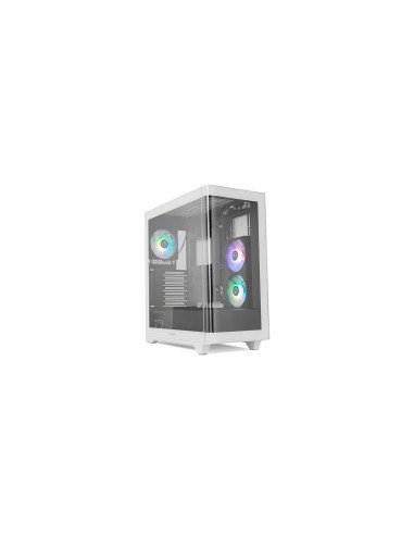 NOX Hummer ETHER Midi Tower Negro, Blanco