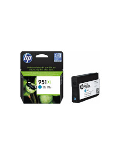 HP Cartucho de tinta original 951XL de alta capacidad cian