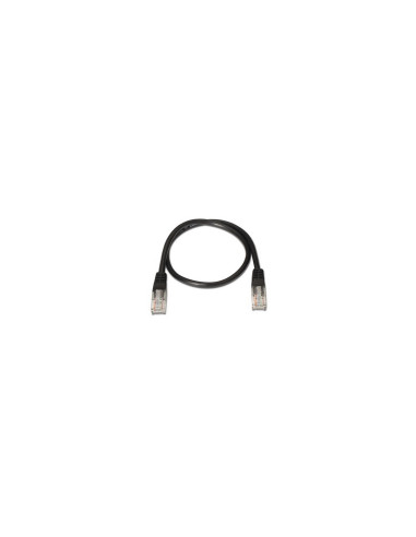 Nanocable 10.20.0400-BK cable de red Negro 0,5 m Cat6e U/UTP (UTP)
