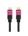 cable nanocable hdmi macho a macho alta velocidad v2.0 repetidor para amplificar señal negro rosa 10.15.3730