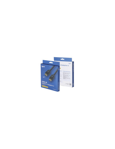 iggual Cable DisplayPort (M) 1.2 4K@60hz 2 metros