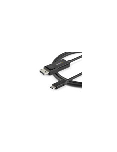 StarTech.com 1m - Cable USB-C a DisplayPort 1.2 - Bidireccional negro