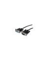 StarTech.com Cable Extensión Directo Straight Through Serie Serial RS232 VÍ­deo EGA DB9 Macho a Hembra - 2m Negro