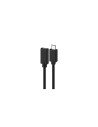 Ewent Cable USB C Macho/USB C Hembra 1,8 m Negro